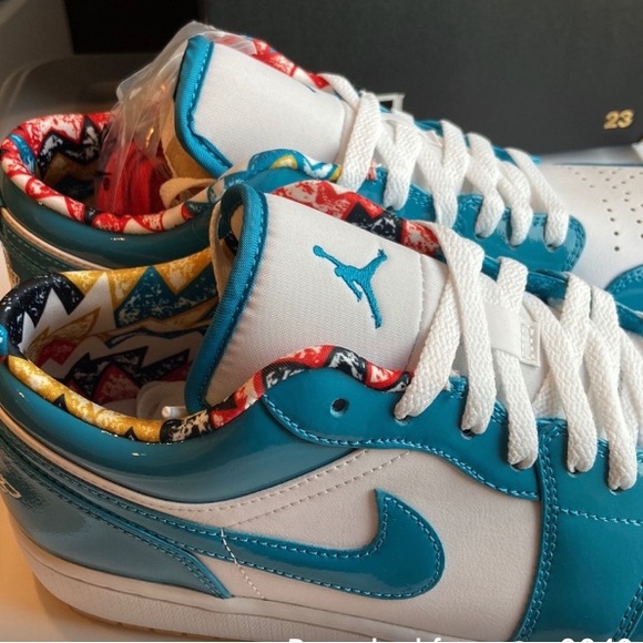 🔥New Air Jordan 1 Low Barcelona GS Men’s size 10 - Picture 5 of 13